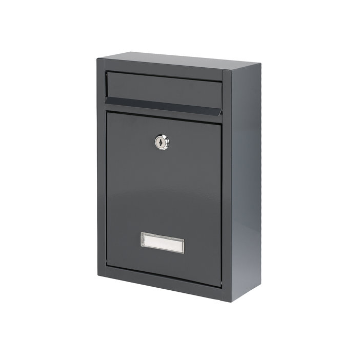 Sol 72 Outdoor Locking Wall Mounted Letter Box & Reviews Wayfair.co.uk